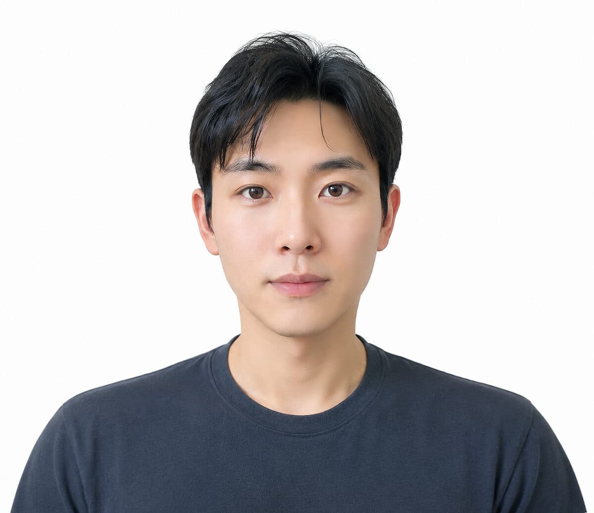 Demonstration image after photo preparation